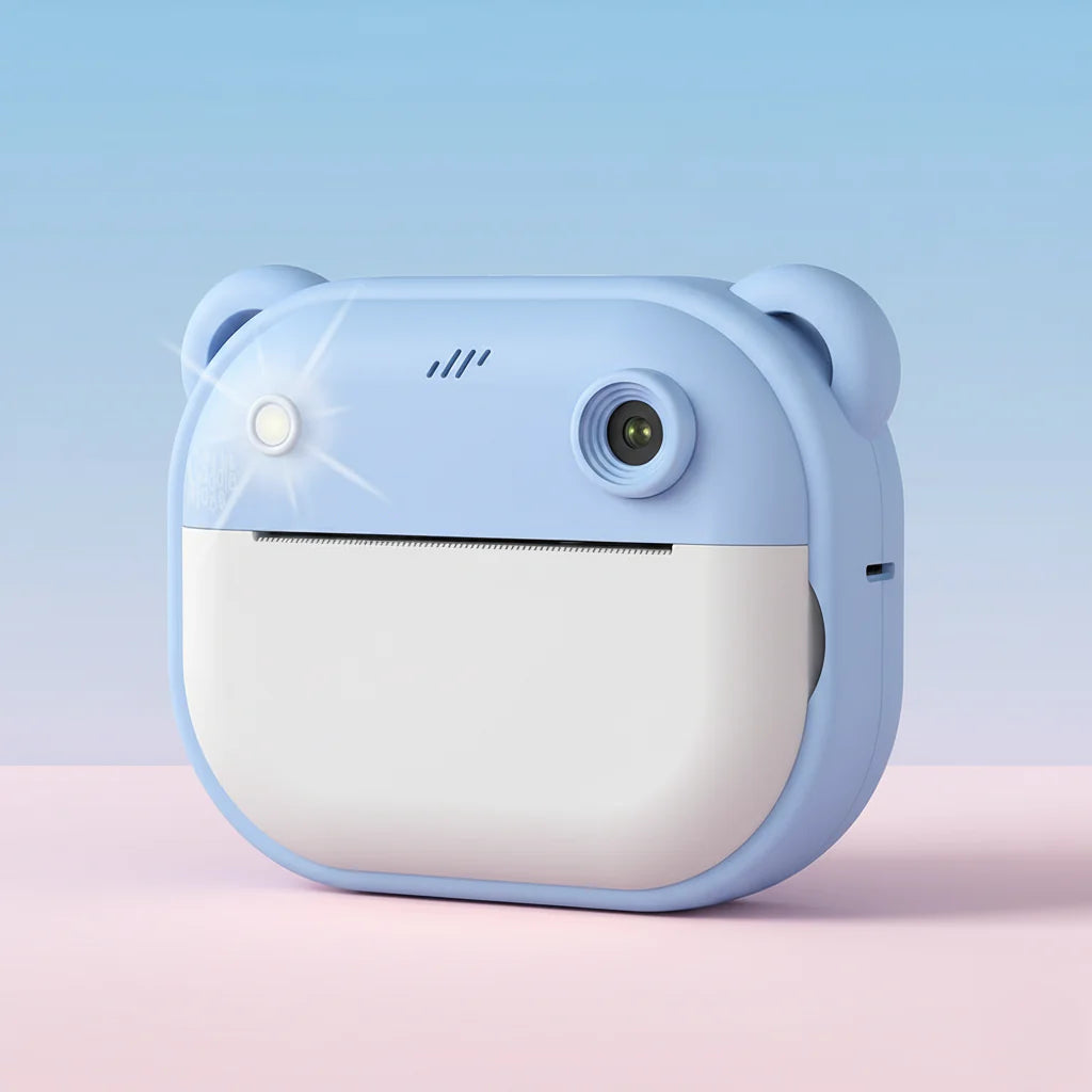 Eclipse: Retro Instant Print Camera – 48MP | 1080P | Ink-Free Printing